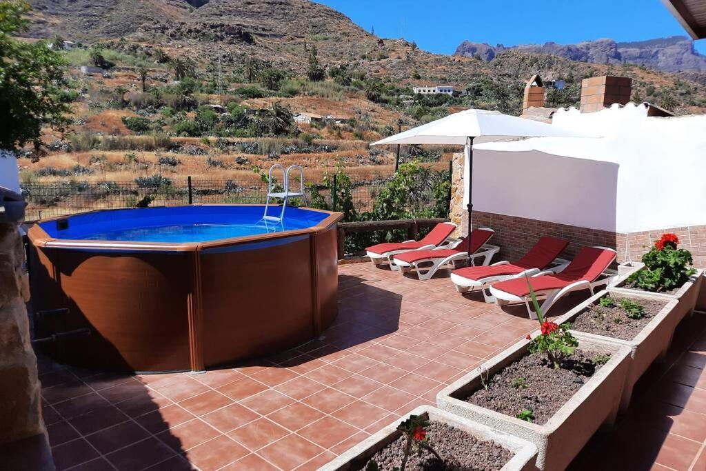 Casa Rural Los Cipreses. Cercados De Arana San Bartolomé Dış mekan fotoğraf